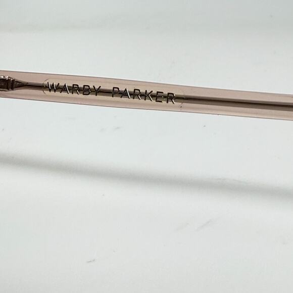 Warby Parker Durand M 668 Rose Water Eyeglasses Frame 48-18-142 H18592 - Picture 6 of 7